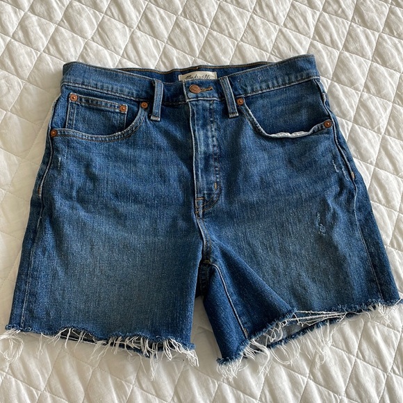 Madewell Pants - Madewell High-Rise Denim Shorts